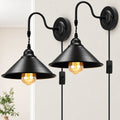 Bravon Plug In Wall Sconce