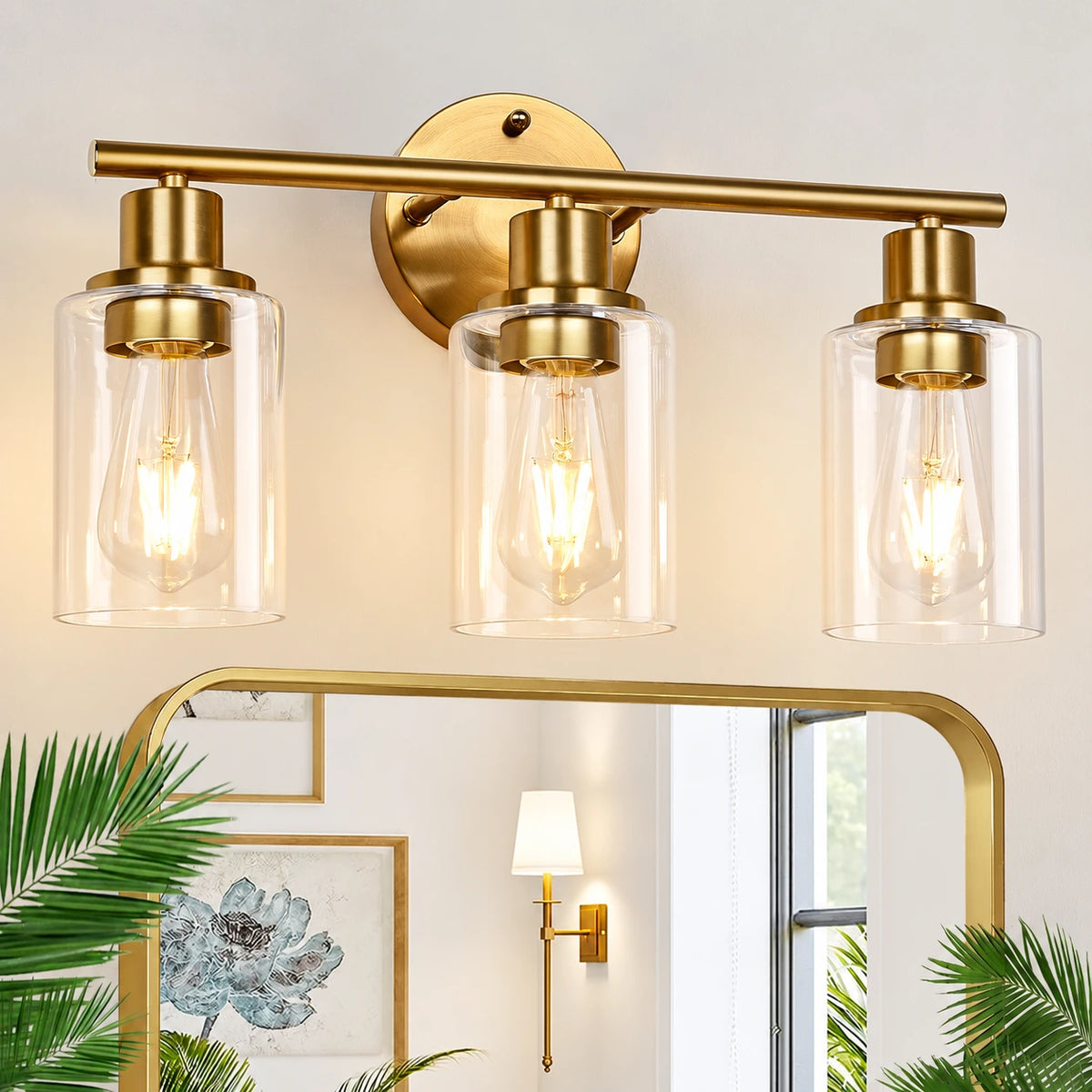 Norelle 3-Light Modern Bathroom Sconce