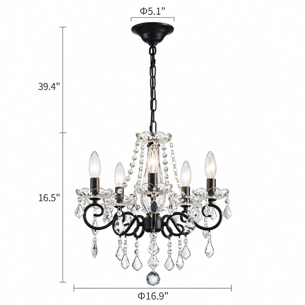 Veloria Crystal Chandelier