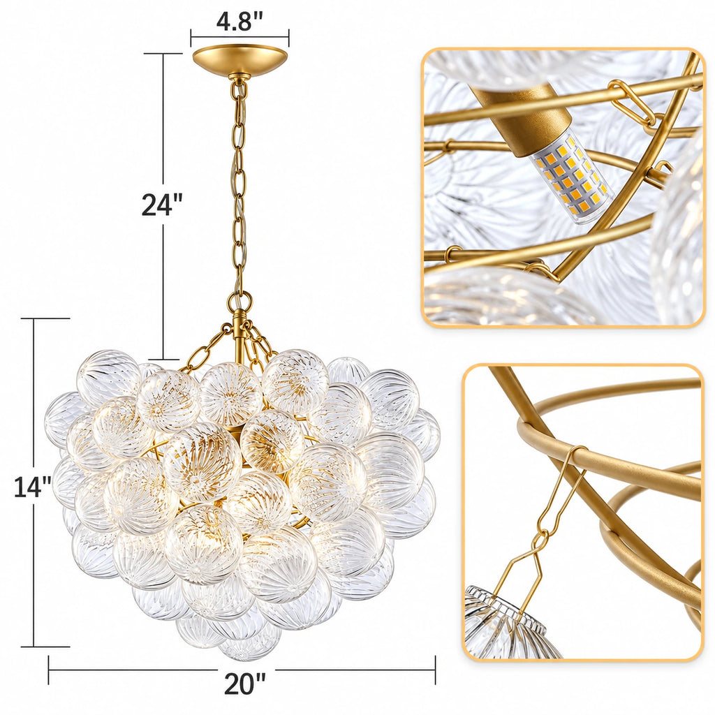 Lunessa Bubble Chandelier