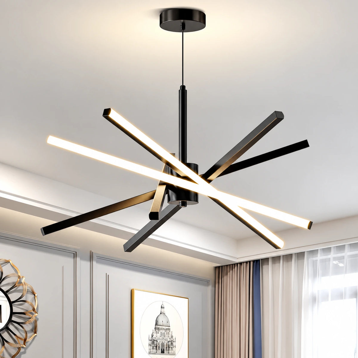 Novara Sputnik Chandelier