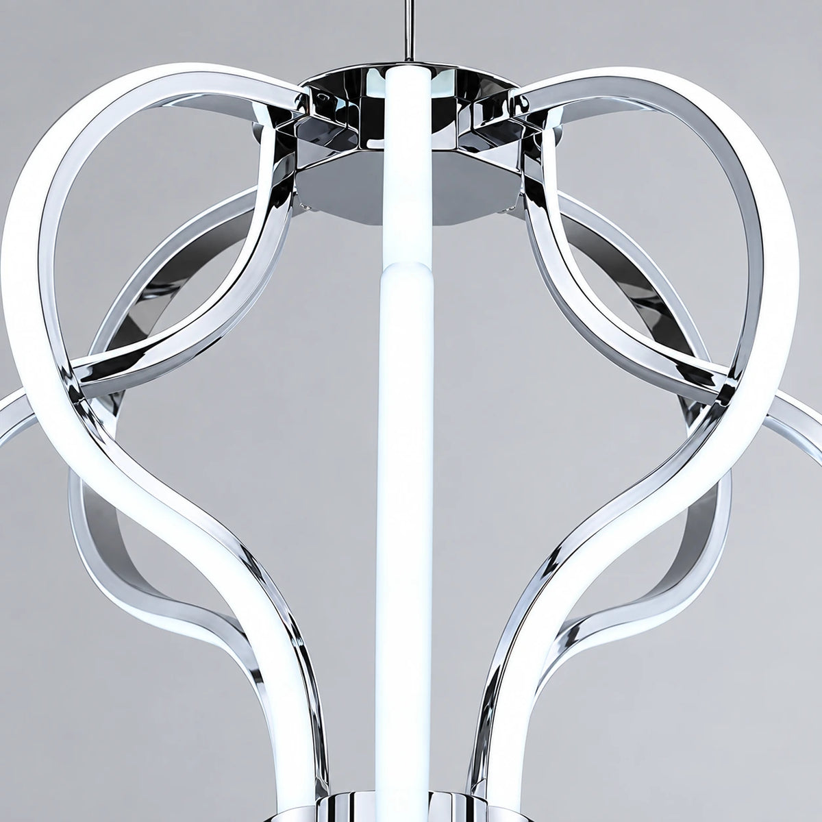 Aurevon Sculptural LED Chandelier