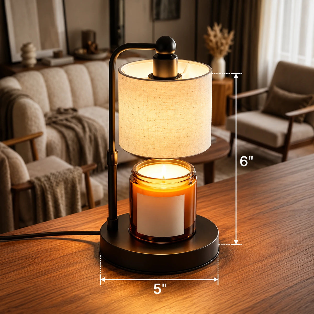 Harbor Linen Candle Warmer Lamp