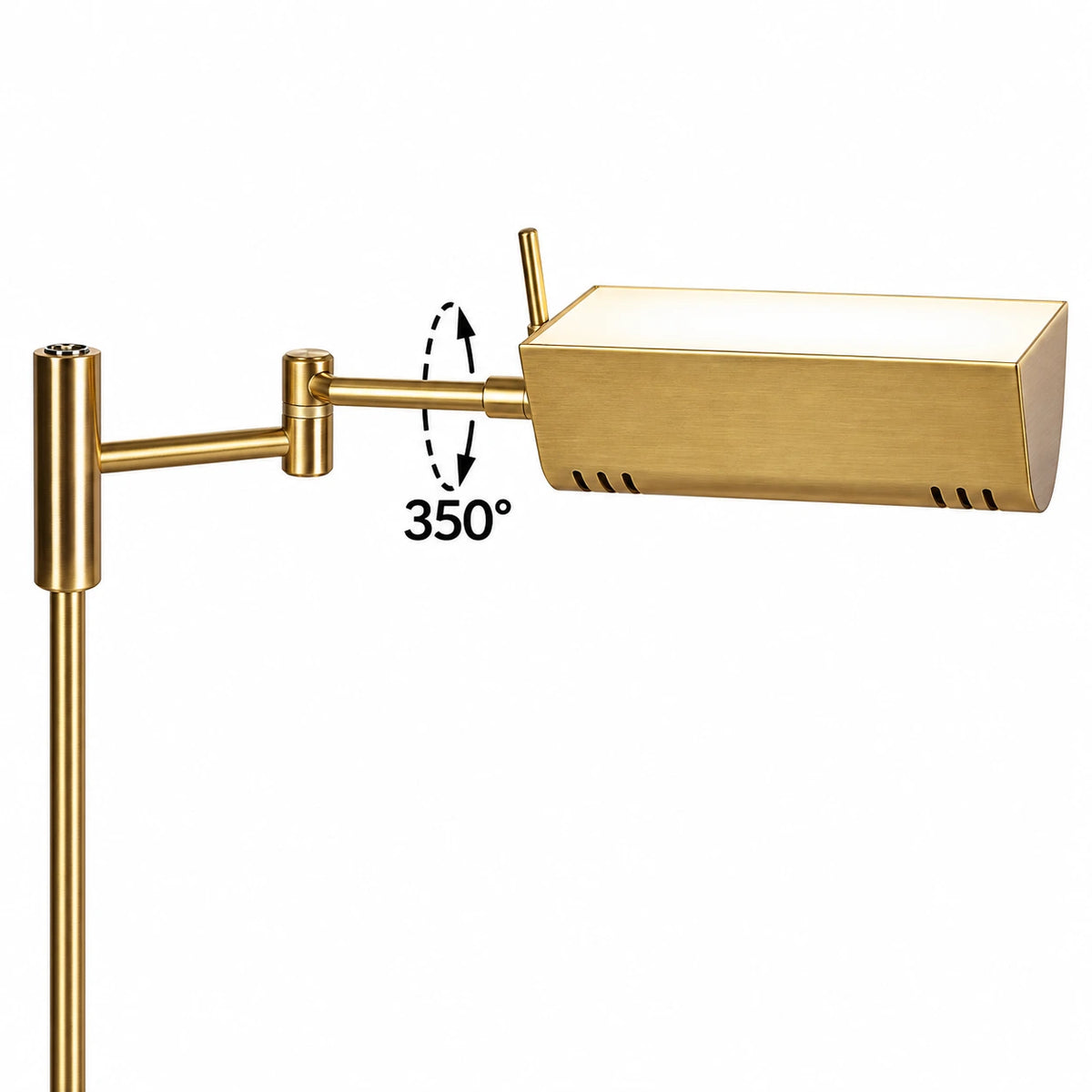 Adjustable Pharmacy Reading Floor Lamp