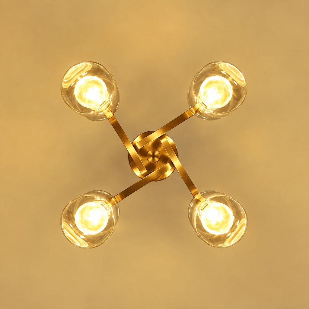 Asteron Geometric Chandelier