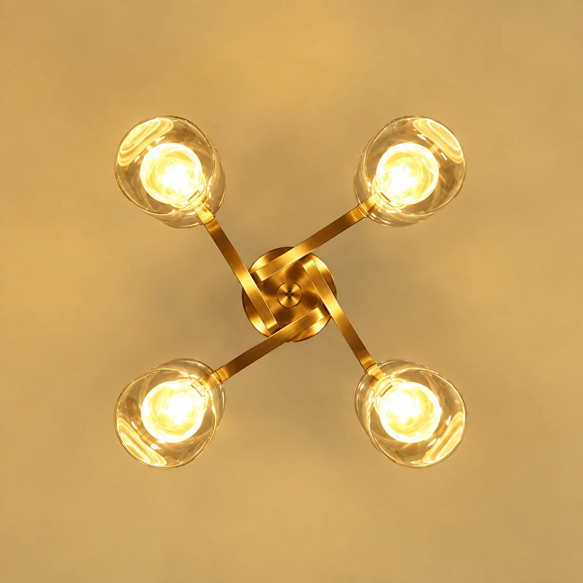 Asteron Geometric Chandelier