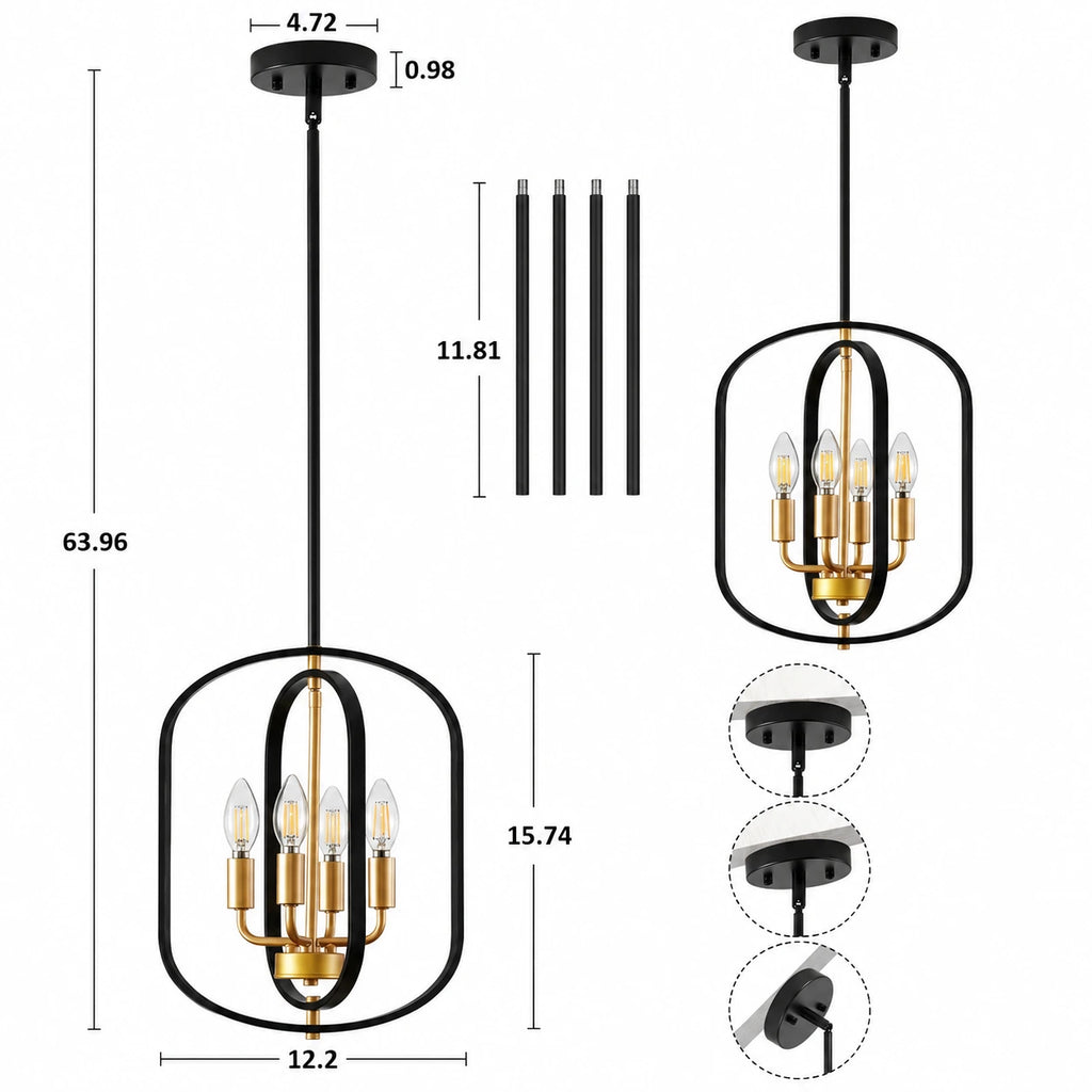Aveline Lantern Chandelier