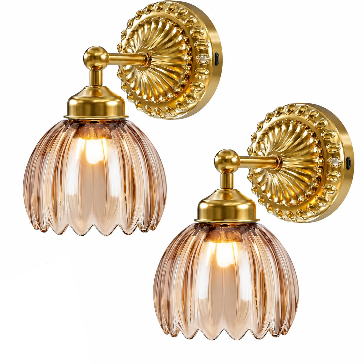 Virella Tulip Battery Operated Wall Sconces
