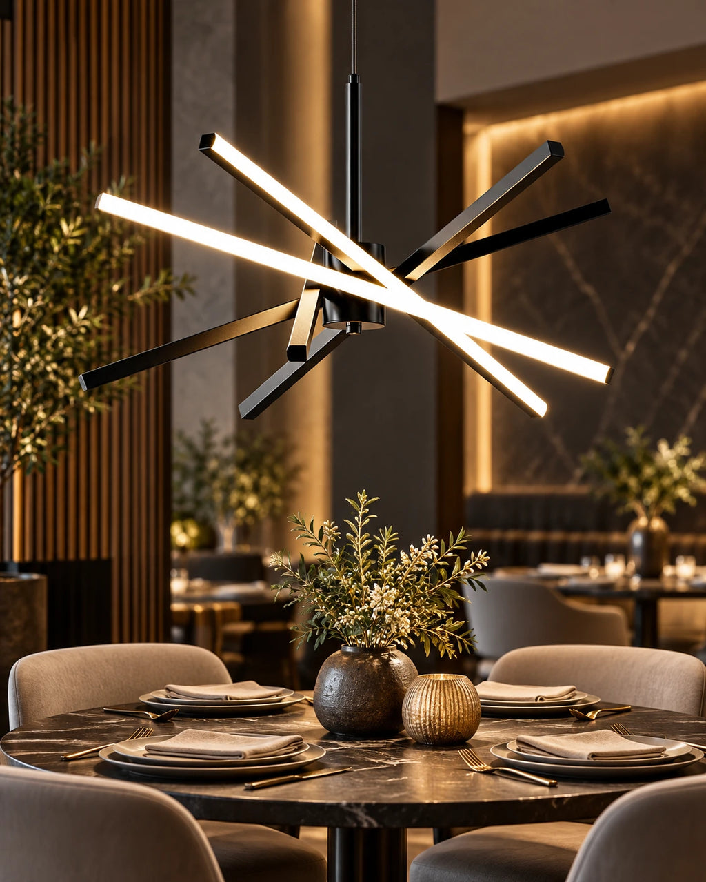 Novara Sputnik Chandelier