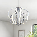 Aurevon Sculptural LED Chandelier