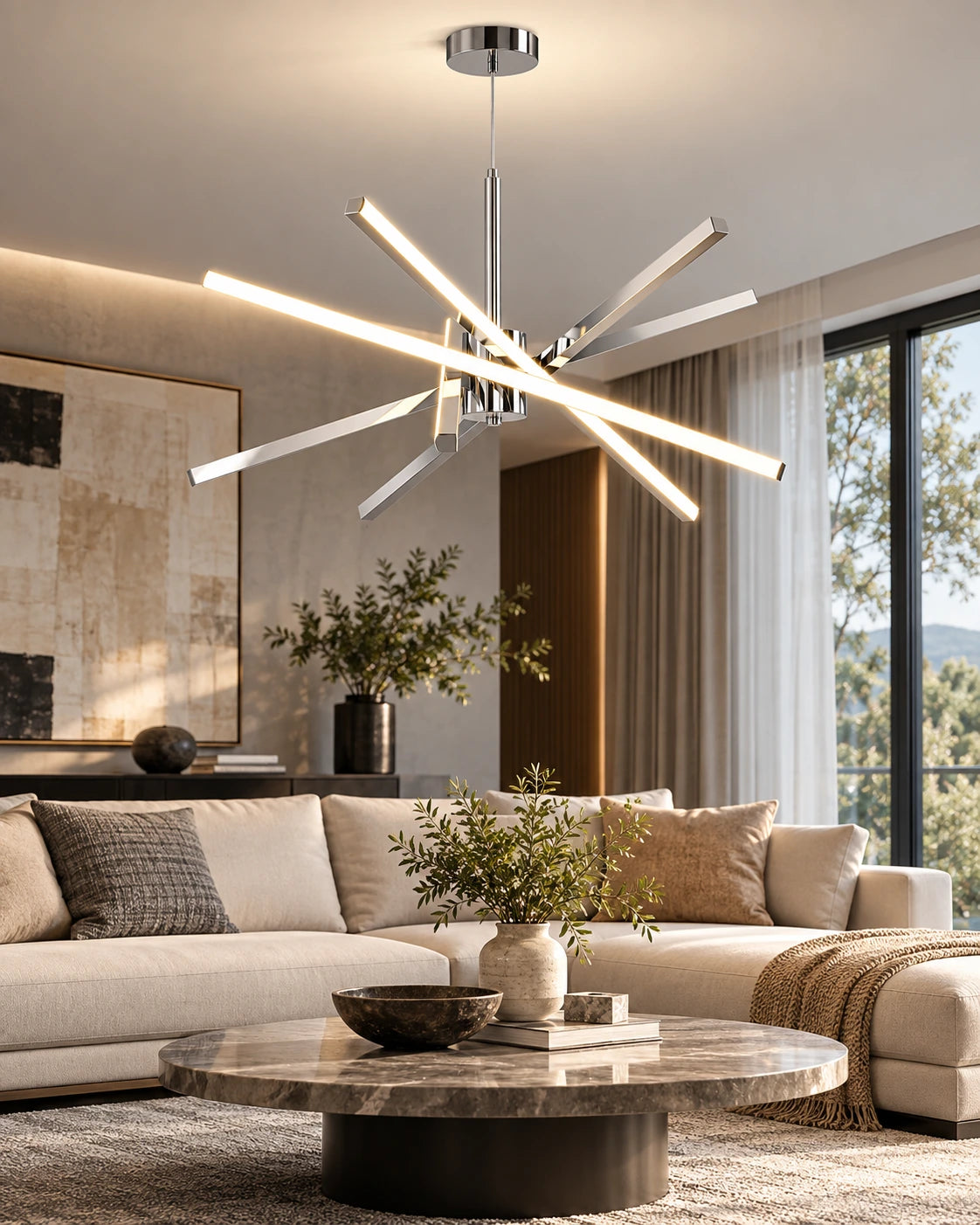 Novara Sputnik Chandelier