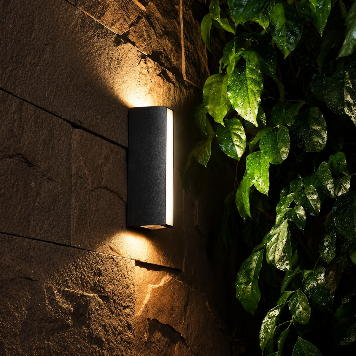 Modern Outdoor Long Strip LED Wall Light IP65 Waterproof Aluminum Lamp