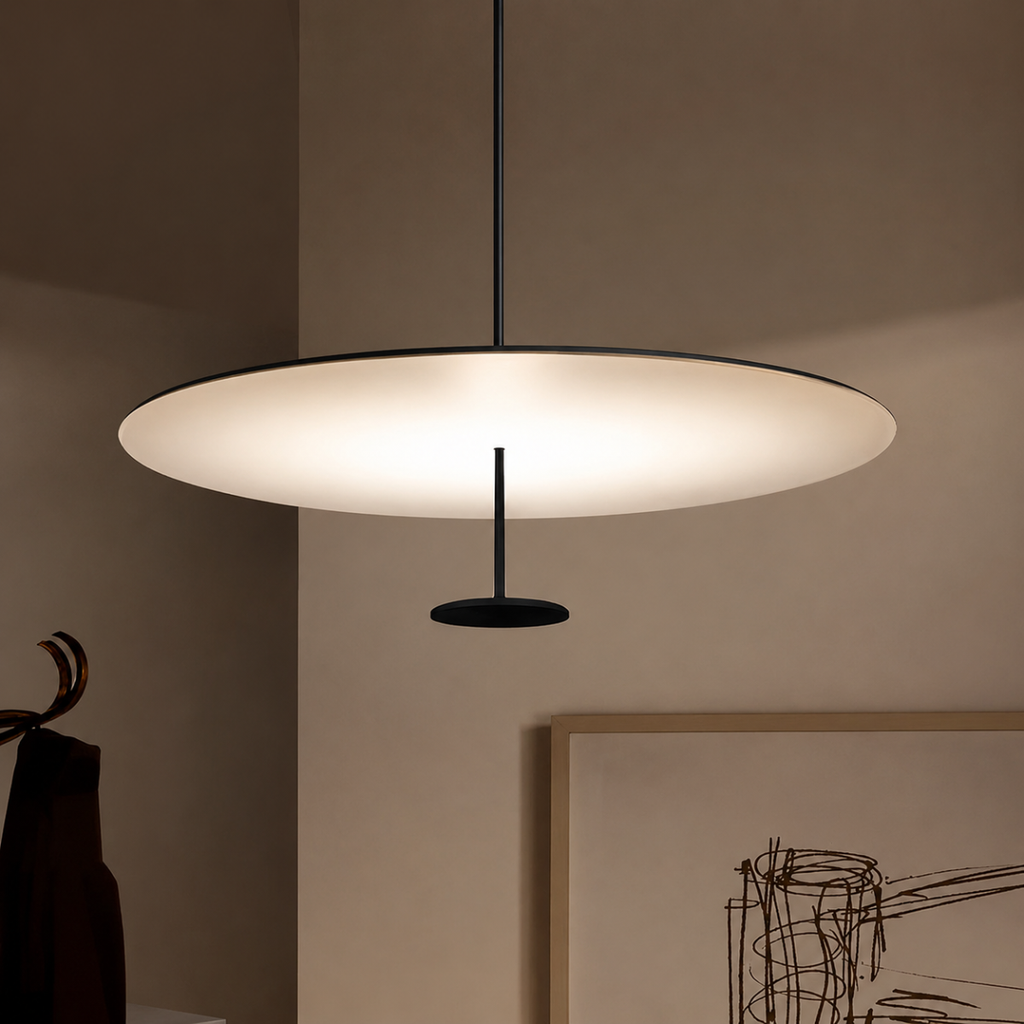 Postmodern Italian Pendant Light E26 Metal Dining Room Lamp