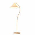 Modern Curved Floor Lamp E26 Metal Standing Reading Light